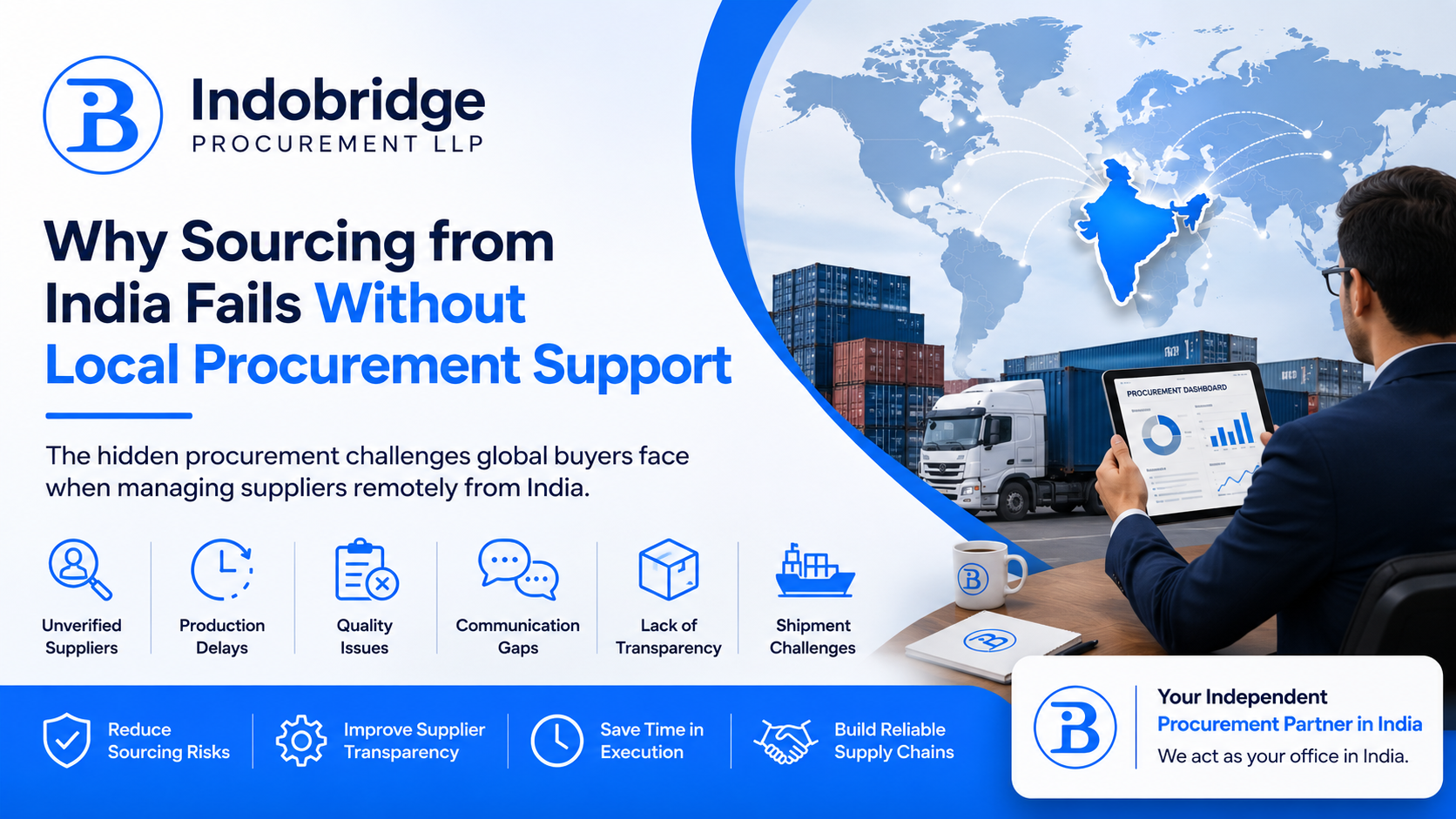 Why Sourcing from India Fails Without Local Procurement Support
