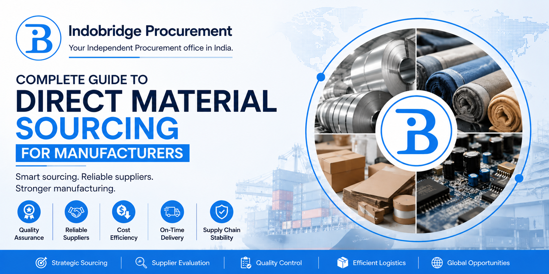 Complete Guide to Direct Material Sourcing for Manufacturers